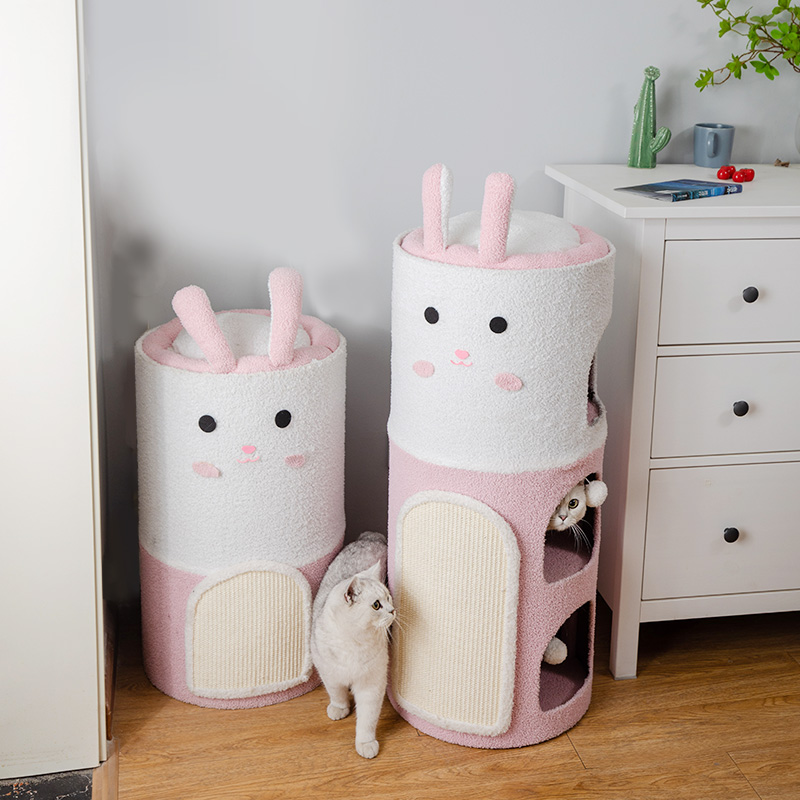Adorable Rabbit Sisal Bucket